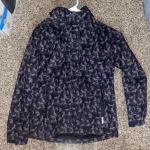 Women’s Black & Gray Camo Lightweight Jacket